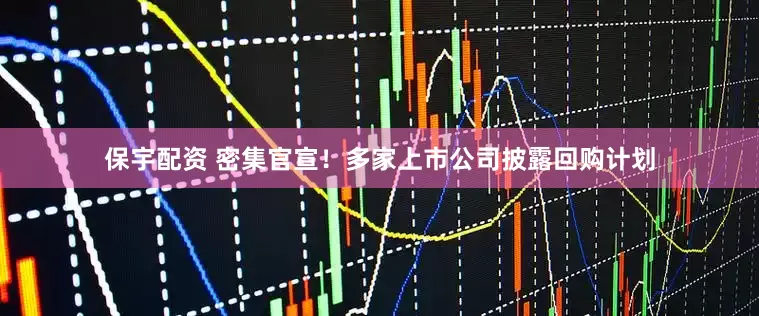 保宇配资 密集官宣！多家上市公司披露回购计划
