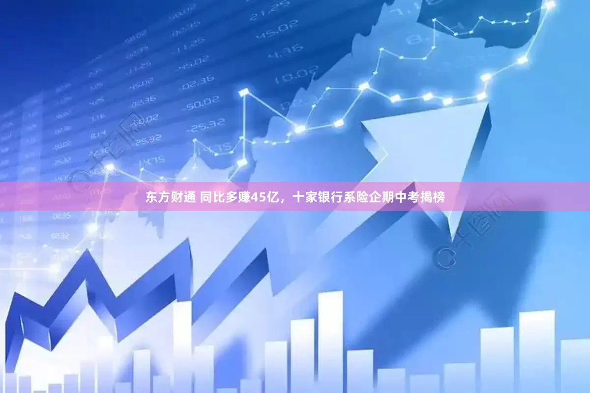 东方财通 同比多赚45亿，十家银行系险企期中考揭榜